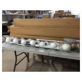 48" Seven Bulb Mirrored Vanity Light DISPLAY
