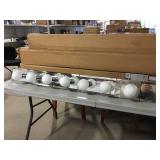 48" Seven Bulb Mirrored Vanity Light