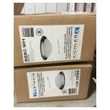 White Flush Mount Ceiling Light x2