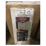 2in Faux Wood Blinds x5