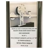 Top Mount Spoke Barn Door Track