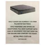 Sealy Queen Size Firm Pillowtop Mattress