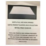 Serta Full Size Box Spring