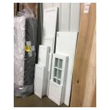 Assorted White Cabinet Doors & Slabs
