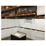 17 pc Arcadia white kitchen