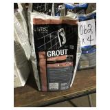 10lb Bag of Unsanded Grout x4