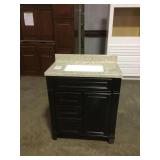 Kraftmaid 30 in bathroom vanity with top
