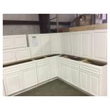 15 piece Newport White kitchen