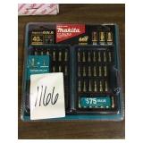 Makita 40 piece impact bit set