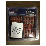 Bosch 47 piece screwdriver bit set