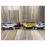 Qty 4 Truck Banks, JCP, True Value, Deutz Allis, M