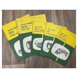 Qty 5 John Deere Manuals; 2010 Tractor,2  Farm Loa