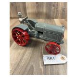 McCormick-Deering Tractor, Man-on-Tractor, Cast-Ir