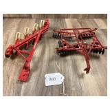 Qty. 2, International 4 Bottom Plow and Disc Harro