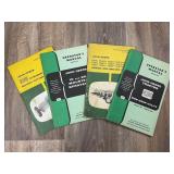 Qty 4 John Deere Manuals; 430 Tractor, Moldboard P