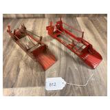 Qty. 2, True-Scale Front Loaders for Tractors, 1/1