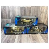 Qty 3 Solido Hershey Trucks and Car