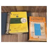 Qty 2; 1957 The Tractor Field Book, 3 Ring Binder