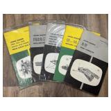 Qty 5 John Deere Manuals; 3 in Original Packaging,