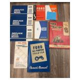 Qty 9 Ford Manuals; Owners Manual for 600 & 800, 2