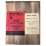 Qty 2 Farmall Manuals; Hudraulic Lift-all and 460,