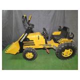 Caterpillar Pedal Tractor / Loader, Plastic