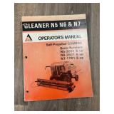 Gleener Manual B5 N6 & N7 Operator's Manual Selp-P