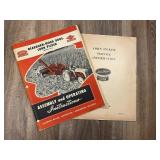 Qty 2 Manuals; Ford Dearborn Wood Bros Corn Picker