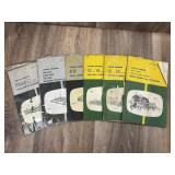 Qty 6 John Deere Manuals; 2 in Original Packaging,