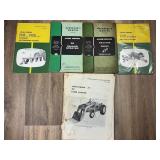 Qty 5 John Deere Manuals; Model 420 Tricycle, Trai