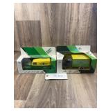 Qty. 2, John Deere Panel Delivery Truck Bank and T