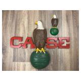 Qty 2 Aluminum Case Wall Hangers