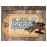 Qty 3; Wood Patterns for MM, Horse and IH