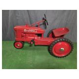 Farmall Pedal Tractor, Cast, Repaint