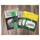Qty 5 John Deere Manuals; Drawn Millboard Plows, T