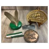 Qty 7; 3 John Deere Pencils, John Deere Collectors