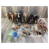 Box of misc Horses