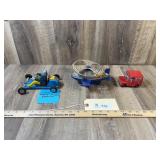 Qty 3 Wind-Up and Friction Toys