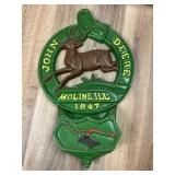 Aluminum John Deere Wall Hanger Note Box