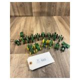 Qty. 17, John Deere Tractors and Impliments, Metal