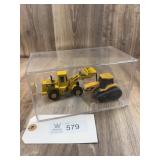 Qty. 2, Cat 950F, Cat Challenger, Metal, 1/64 Scal