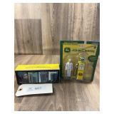 Qty. 2, John Deere 4 pc. Toy Set 1/64 Scale, 1950'