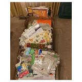 4 Boxes Craft/Scrapbooking Supplies