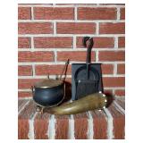 Powder Horn, Fireplace Mini Tool Set