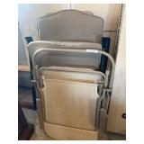 3 Outdoor Chairs, 2 Folding Chairs