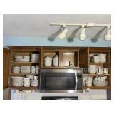 3 Cupboadsful Pfaltzgraff Dishes, Serving Pieces,