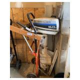Boat Motor 5.0ci with Cart/Stand