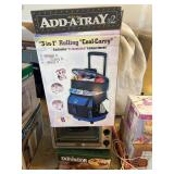 Rolling Cooler, Dehydrater, Toaster Oven