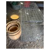 Animal Cage Newer Style Wood Barrels