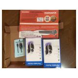 2 Portable Heaters, TV Converter